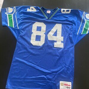 Seattle Seahawks Wilson Vintage 90's Football Jersey #84 Joey Galloway Size L 46